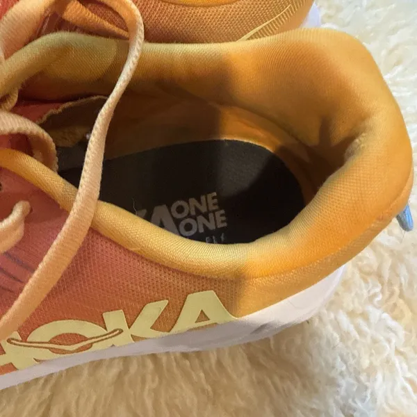 Hoka One One Rincon 3 Women's Running Shoes Size 8 B Orange, Athletic Sneakers - Image 8
