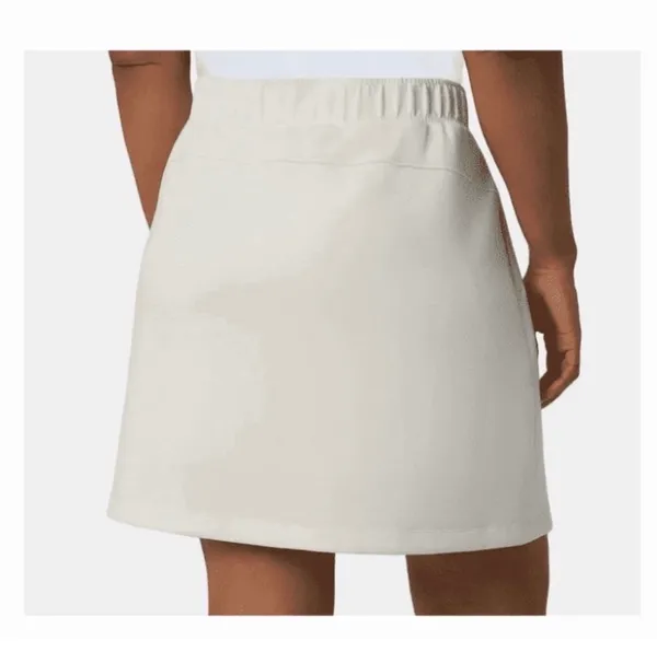 Mondetta Women's White Athletic Skirt Walking Skort, Cream with pockets Size Medium - Image 2
