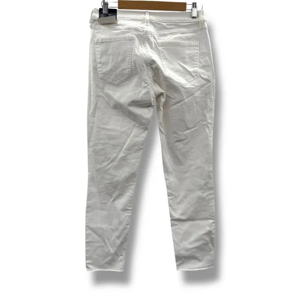 Gap NWT True Skinny Jeans Women’s Size 28 White‎ Denim Mid Rise - Image 4