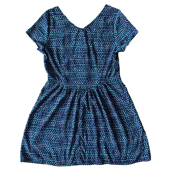 Freebird Blue Printed Mini Dress, M Size M - Image 7
