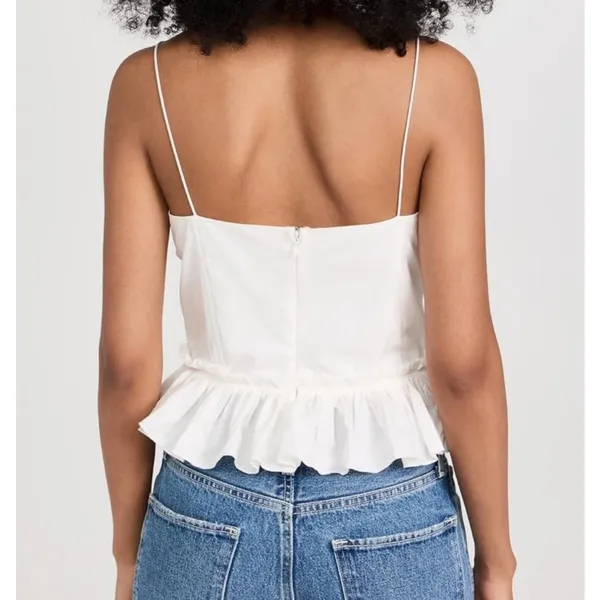En Saison Raina Bustier Top. Xs White - Image 2