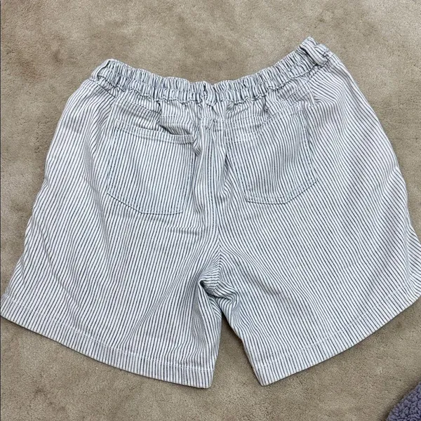 Aerie Striped Jean Shorts - Image 2