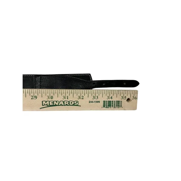 Ann Taylor Belt Womens S Used Black Leather 96417 - Image 14