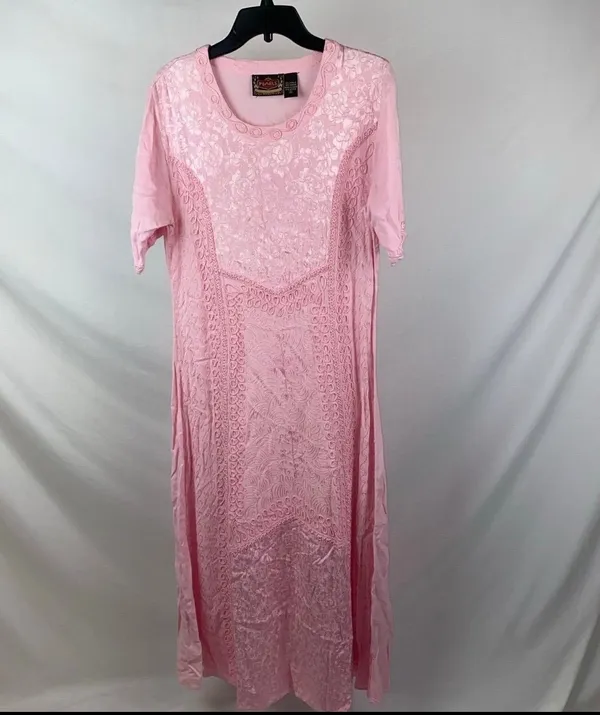 Lace Dress Pink - Image 7