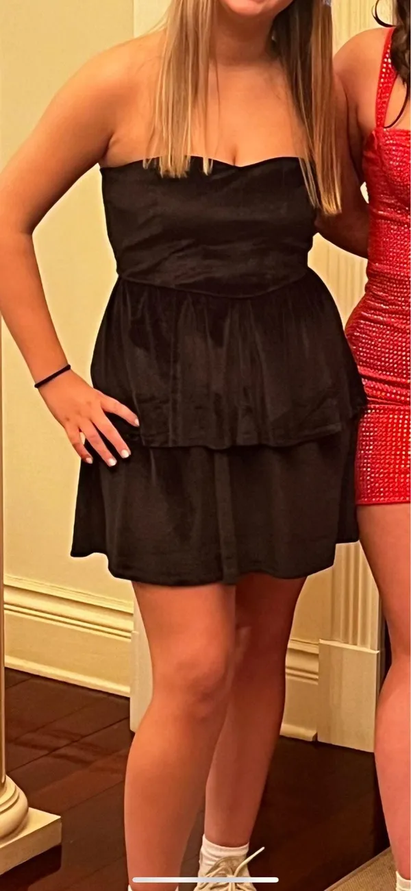 Dry Goods Dress Black - Image 4