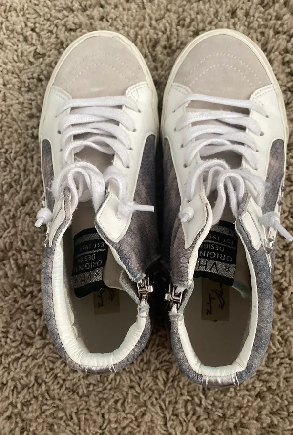 Vintage Havana High Top Sneakers - Image 2