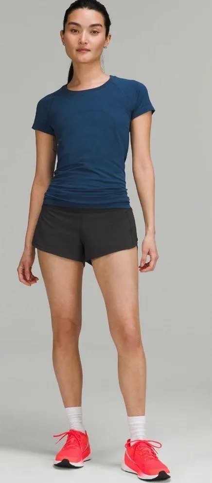 NWT Lululemon Speed Up LR Shorts 2.5” Lined Size 12 in Black - Image 4