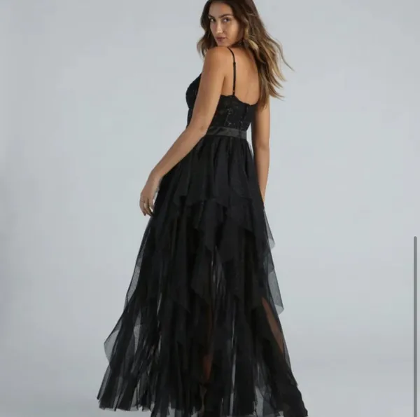Windsor Dress Prom Black  - Image 2
