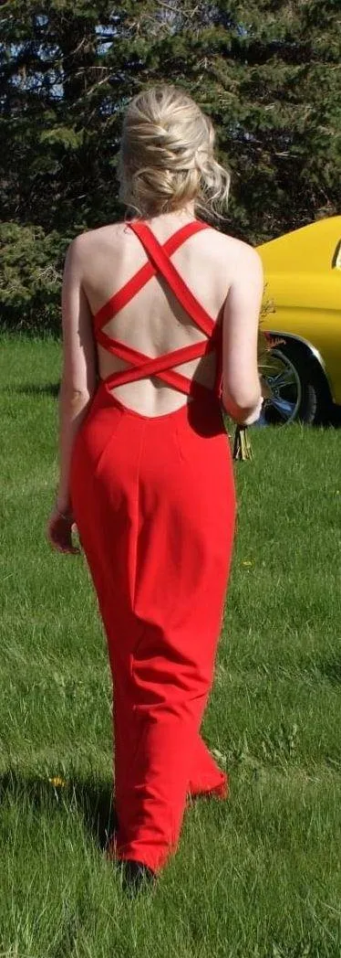 Red Prom Dress - Image 2