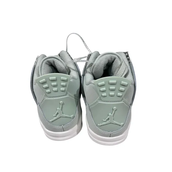 Nike Air Jordan 4 Retro Seafoam Green Metallic Silver Sz 11.5 W / 10 M NEW - Image 4