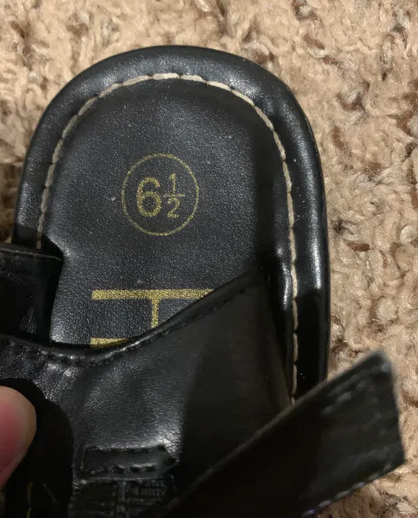 sandals Black Size 6.5 - Image 3