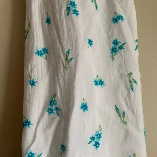 Anthropologie Show Me Your Mumu Dress Floral White Women Size S Formal Wedding - Image 2