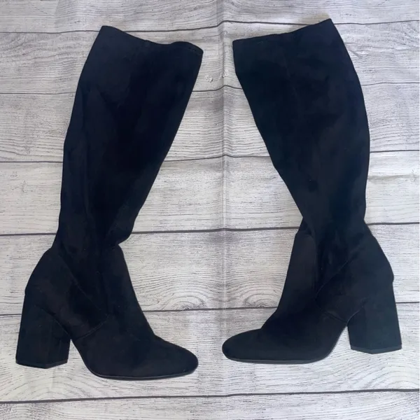 Seven Dials Brittany Black Knee-High Women's Boots - Image 3