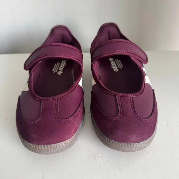 Adidas Samba Mary Jane Burgundy Size 8.5 - Image 2