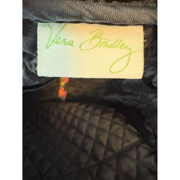 Vera Bradley Pirouette Pink Quilted Backpack Floral Laptop Travel Bag - Image 5