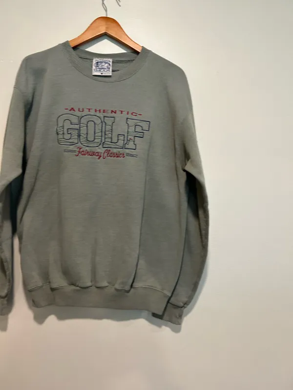Golf Crewneck (L) Gray Size L - Image 4