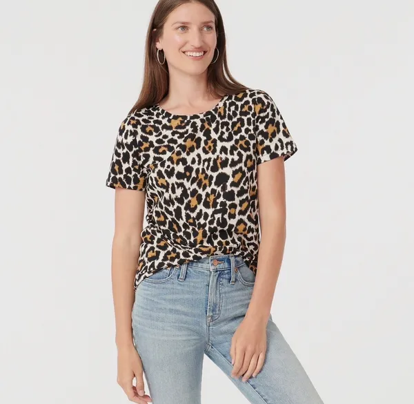 J.Crew Leopard Print Top - Image 7