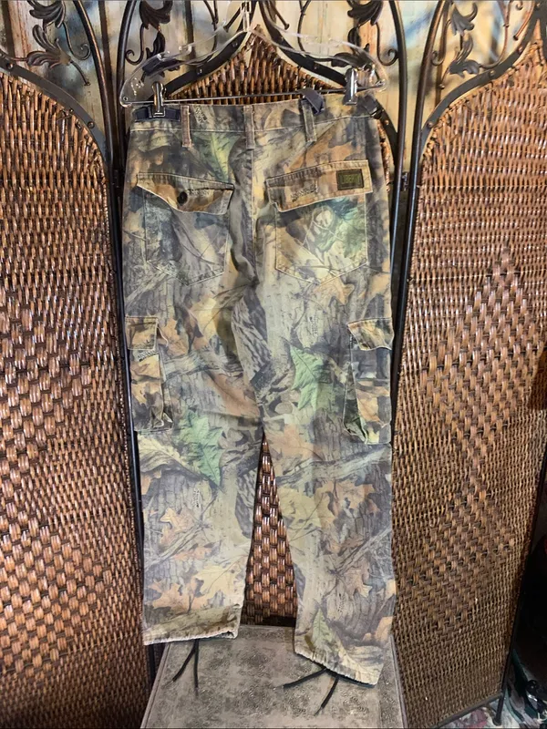 Advantage Timber Camouflaged Pants Brown Size 30 - Image 5