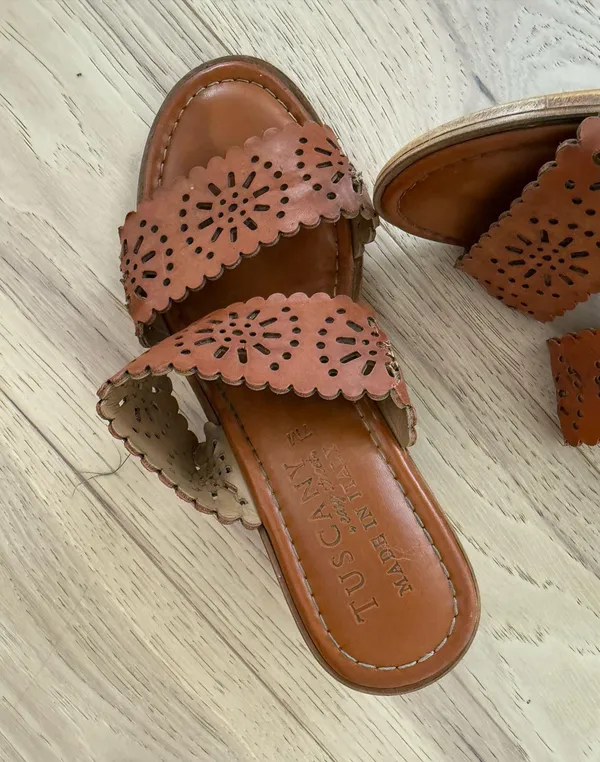 Sandals Brown Size 7 - Image 3