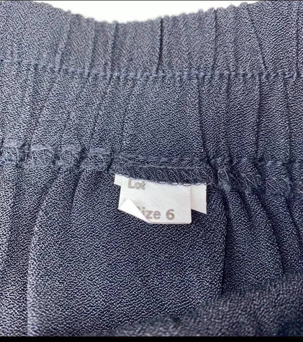High waisted pants Black - Image 3