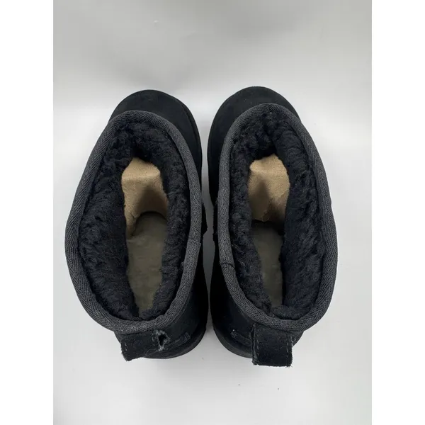 UGG Classic Ultra Mini Platform Women's Ankle Boots - Color Black Size 8 New - Image 6