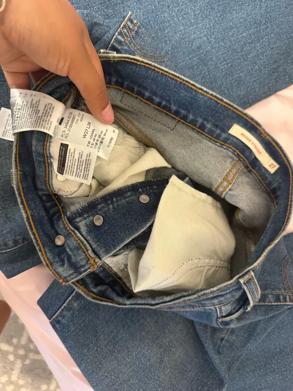 Wedgie Levi’s Straight Jeans Women’s High-Rise - Image 3