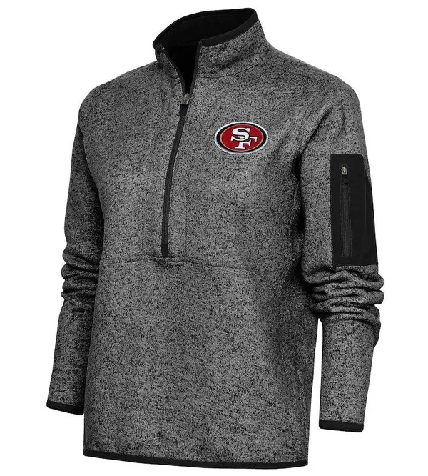 SF 49ers Sweater Black - Image 4