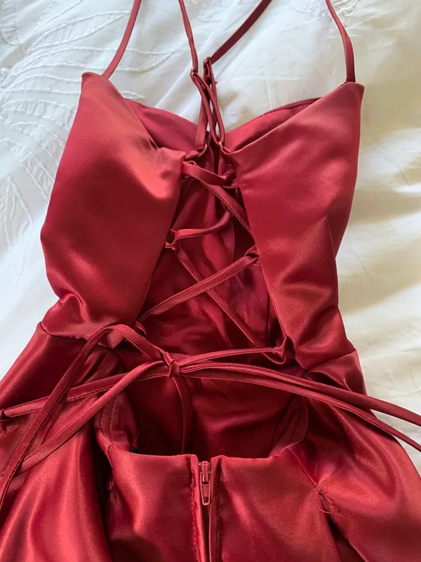 B Darlin Red Dress - Image 3