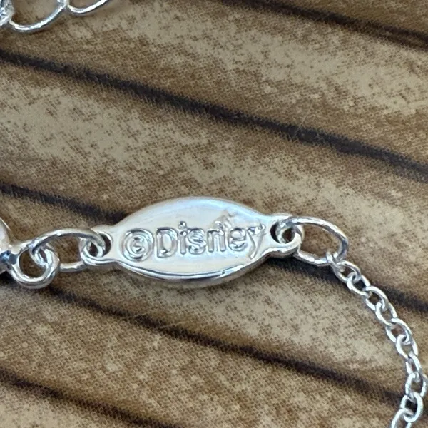 Disney Necklace‎ Vampire MICKEY Mouse Witch MINNIE 16" Halloween Silver Plated - Image 7