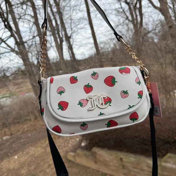 Juicy Couture Strawberry Crossbody Bag Y2K Coquette Mini Purse NWT - Image 2