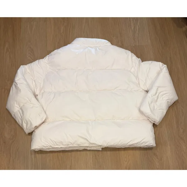 Fabletics Women's Essential Puffer Size 2XL color Bone NWOT - Image 4