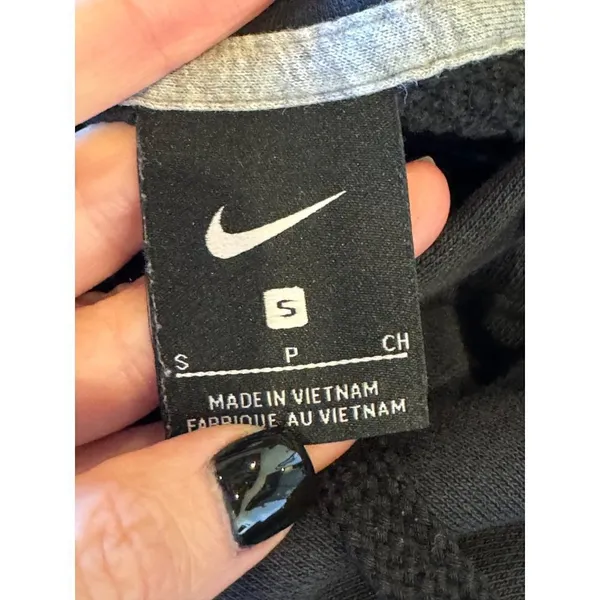 Nike Hoodie Womens S Black City Pullover Cotton Athleisure‎ Sports Sweatshirt - Image 9