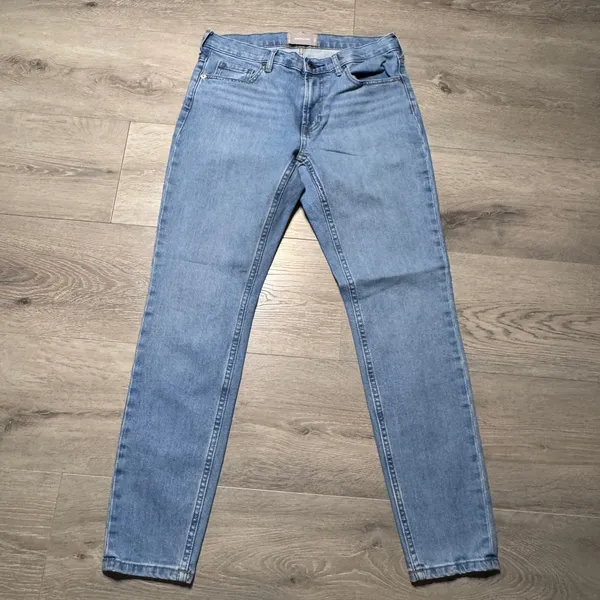 Everlane Stretch High Rise Skinny‎ Jeans Light Indigo Blue Womens 28 or 6 Reg - Image 2