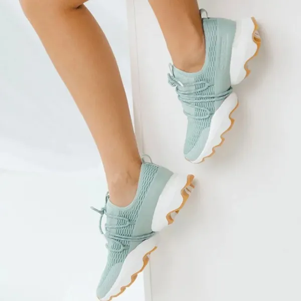 Sorel Kinetic Impact Lace Sneaker Crushed Blue Size 6.5 - Image 3