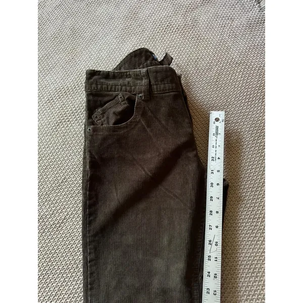 Polo Jeans Ralph‎ Lauren Women's Company Corduroy Pants Brown Size 32 - Image 8