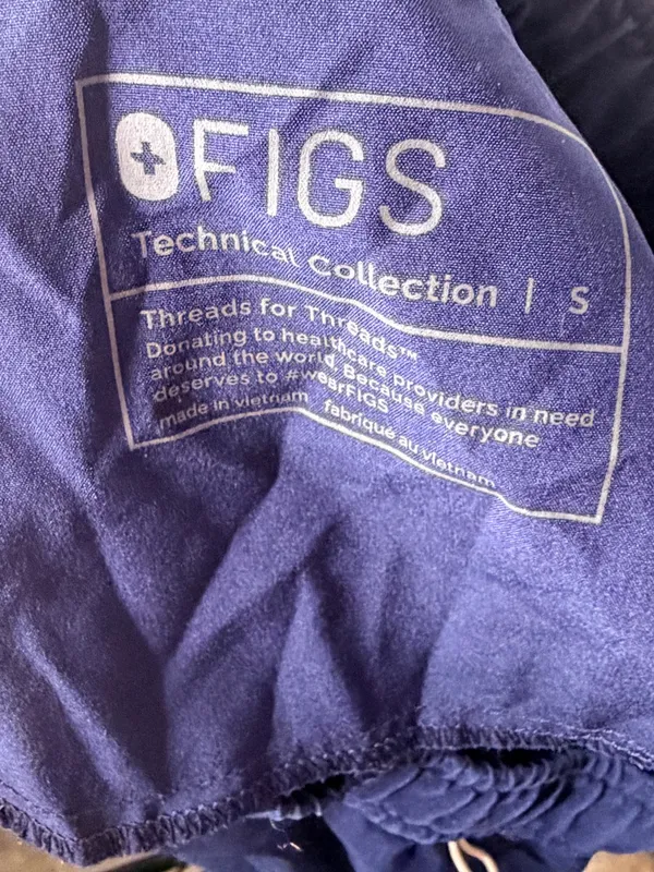 Figs Blue Scrub Pants - Image 4