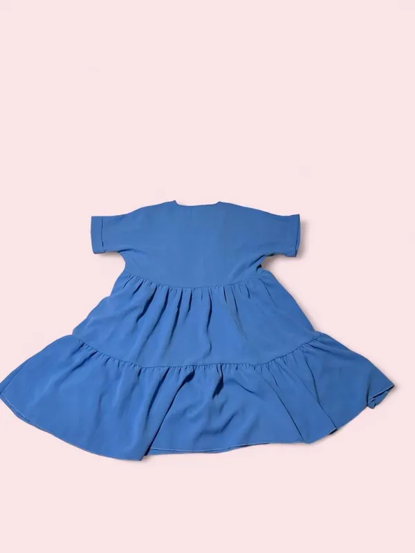 SHEIN Blue Tiered Dress for Women - Image 2