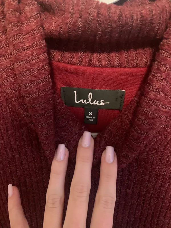 Lulus Turtle Neck Sweater Dress - Image 2