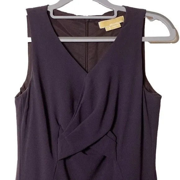 Michael‎ Kors criss cross dress Sz 2 in plum - Image 2