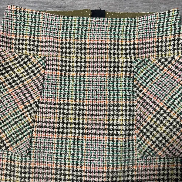 Anthropologie Plaid Knit Skirt - Image 4