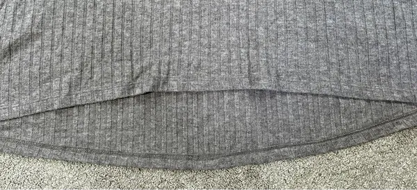 Old Navy Women’s Cozy Mock Neck Tunic Top Ribbed Longsleeve in Mushroom 3X - Image 4