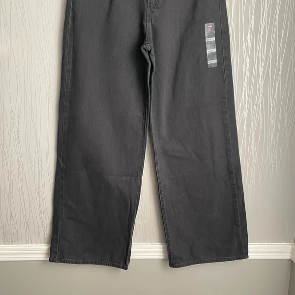 Levi’s Women’s High Rise Cinch Baggy Jeans - Black Wash Size 28 X 31 NWT - Image 7
