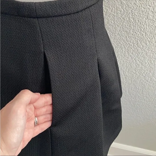 Madewell Black Bistro Pleated Mini Skirt - Image 11