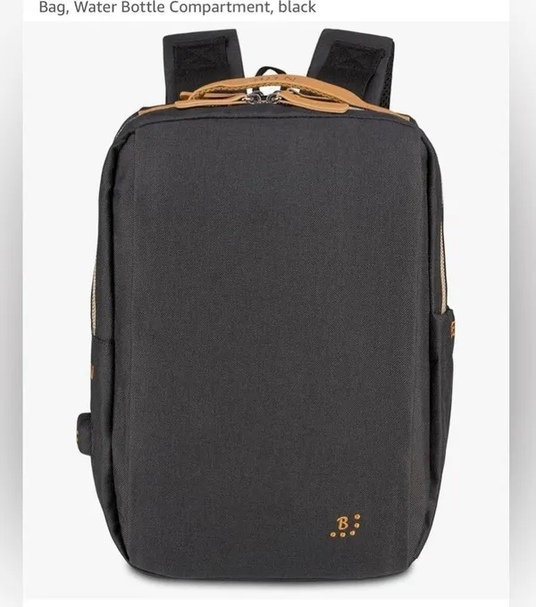 Bien Mini Manhattan Smart Backpack Travel Laptop Tablet Black Multi Compartment - Image 14