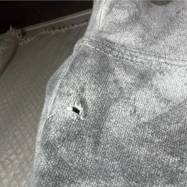 Comfort‎ Colors Grey Acid Wash Def Leppard Graphic Print Sweatshirt - Image 4