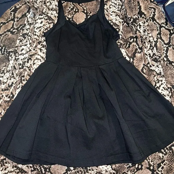 Tiny little black dress halter size S - Image 3