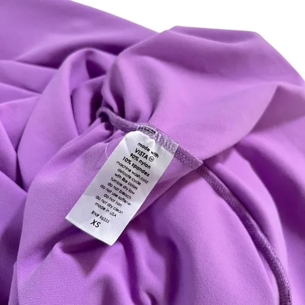 Susana Monaco Ruched Slit Maxi‎ Dress in Violet - Image 10