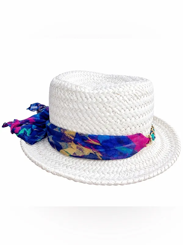 Marks & Spencer 100% Paper Straw hat. Great for your Summer days and Vacations - Image 4