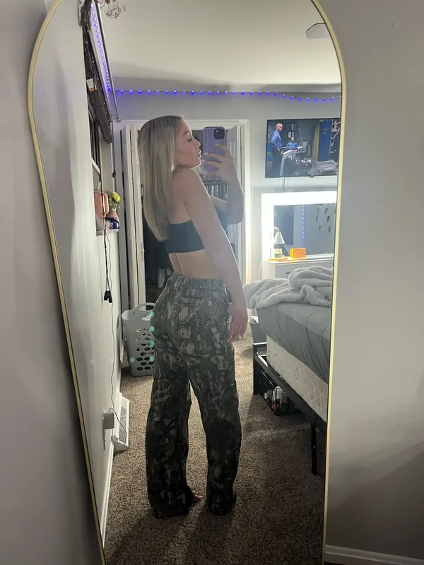 camo jeans Green Size XS - Image 2