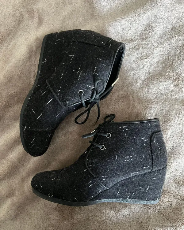 Toms Desert Wedge Bootie - Image 3